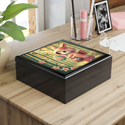 Geisha Kitten’s Easter Jewelry Box