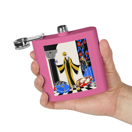 Art Deco Flapper Flask – Elegant Glamour & Timeless Style