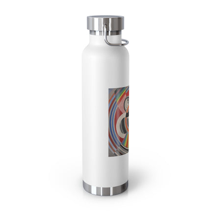 Rythme No. 1 by Robert Delaunay Copper Vacuum Insulated Bottle, 22oz