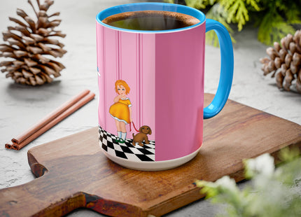 Easter Joy in Deco Hues Colorful Mugs (11oz, 15oz)