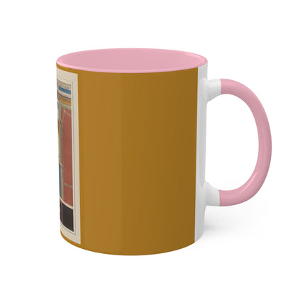 Pompeii Walls Pl.20 by Victor Steeger Colorful Mugs, 11oz