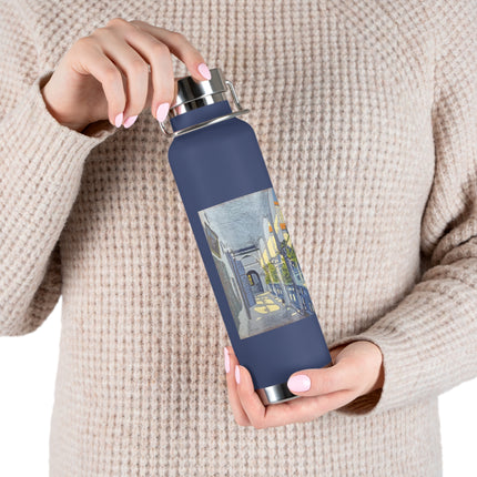 Gallery of a Moroccan Riad by George Gaudion Copper Vacuum Insulated Bottle, 22oz