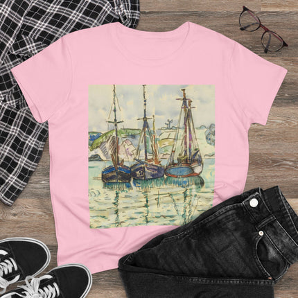 Le Trieux Paul Signac Women's Midweight Cotton Tee