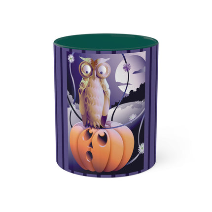 The Startled Pumpkin Colorful Mugs, 11oz