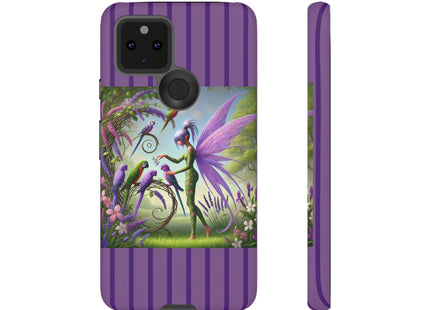 Lavender-Winged Fairy Phone Cases