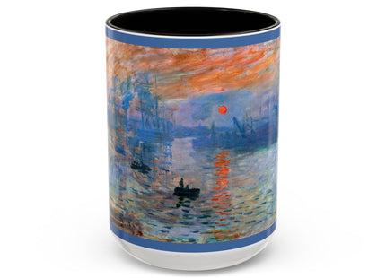 Sunrise by Claude Monet Colorful Mugs (11oz, 15oz)