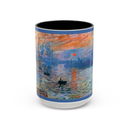 Sunrise by Claude Monet Colorful Mugs (11oz, 15oz)