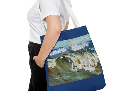 The Wave by Karl Hagemeister Tote Bag (AOP)