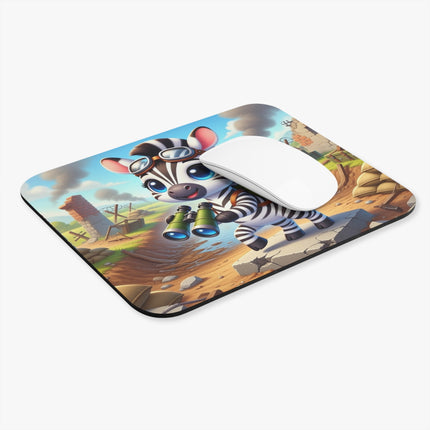 The Zebra Lookout Mouse Pad – Adventure, Curiosity & Explorer Spirit