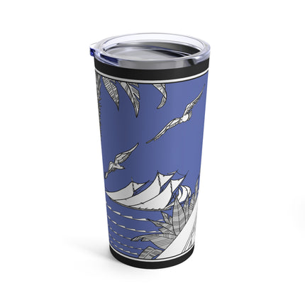 Coastal Elegance Tumbler 20oz