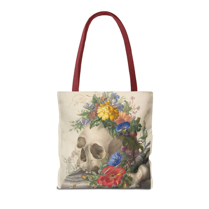 Vanitas Still Life by Herman Henstenburgh Tote Bag (AOP)