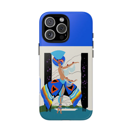 Exotic Dancer Phone Case – Vibrant Performance & Art Deco Flair