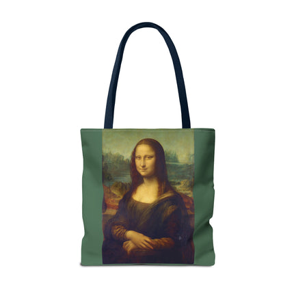 Mona Lisa by Leonardo da Vinci Tote Bag (AOP)