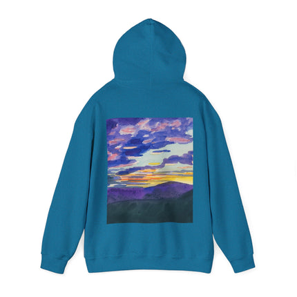 Naturstudie XII by Karl Wiener Heavy Blend™ Hooded Sweatshirt