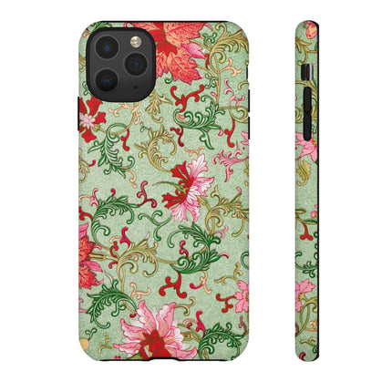 Flower Illustration by Owen Jones Phone Cases