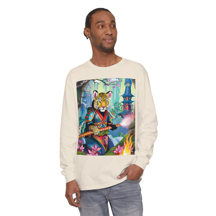 Cyberpunk Leopard Long Sleeve T-Shirt