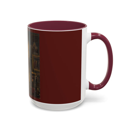 Raphael and his Muse in the Atelier by Vincenzo Abbati Colorful Mugs (11oz, 15oz)