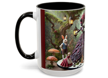 Malice in Wonderland – Gothic Halloween Colorful Mugs (11oz, 15oz)
