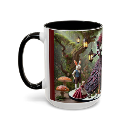 Malice in Wonderland – Gothic Halloween Colorful Mugs (11oz, 15oz)