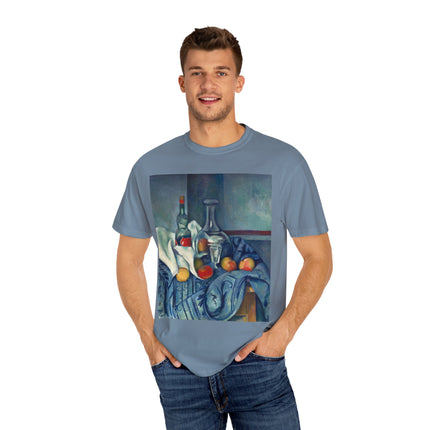 The Peppermint Bottle by Paul Cézanne Unisex Garment-Dyed T-shirt
