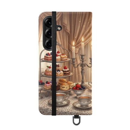🍓🐱 The Patisserie Kitten Flip Case – Sweet Charm & Storybook Delight
