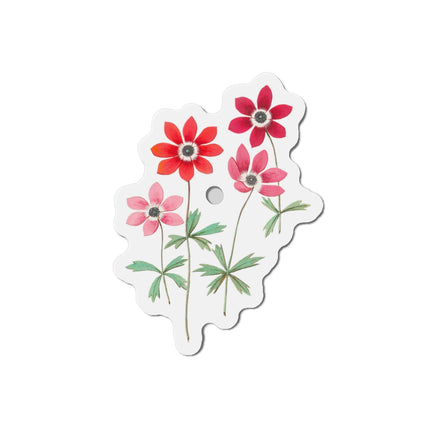 Anemoon, Anemone by Anselmus Boëtius de Boodt Die-Cut Magnets (5 Sizes)
