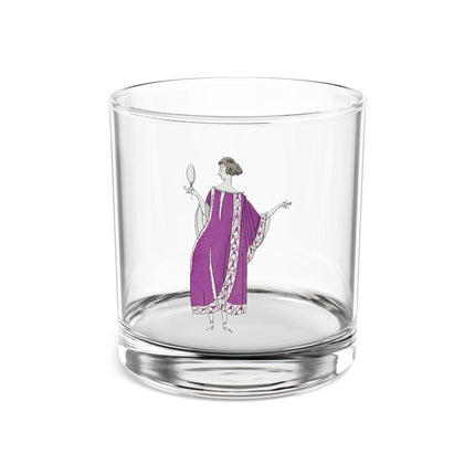 Jamais prêtes! (Never Ready!) by Charles Martin Rocks Glass, 10oz