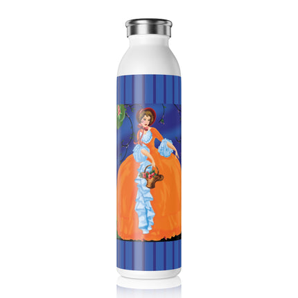 Spring Whispers Slim Water Bottle