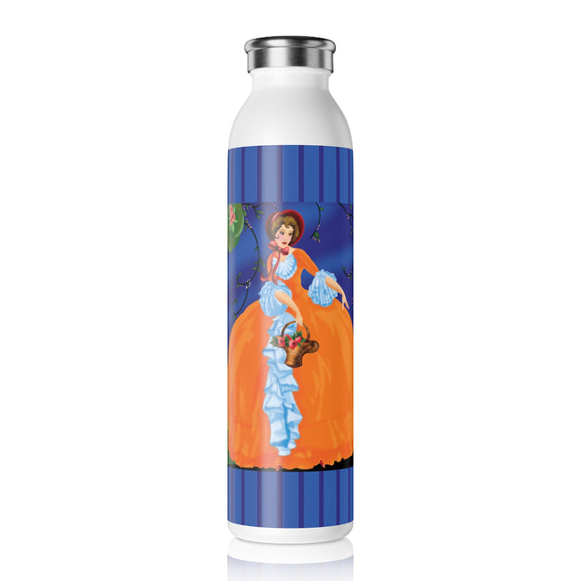 Spring Whispers Slim Water Bottle