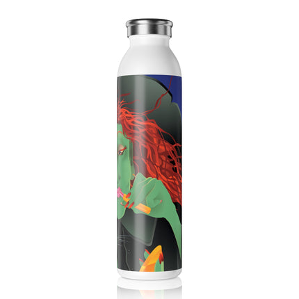 Mirror, Mirror A Witch's Touch Slim Water Bottle