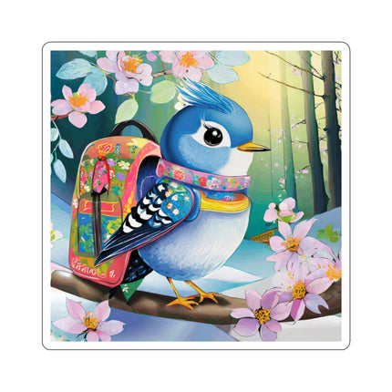 Baby Bluebird Kiss-Cut Stickers (4 Sizes)