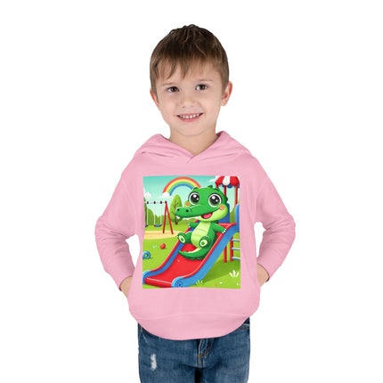 Playground Crocodile Joy Toddler Pullover Fleece Hoodie