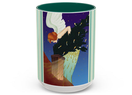 The Christmas Angel Colorful Mugs (11oz, 15oz)