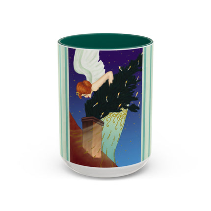 The Christmas Angel Colorful Mugs (11oz, 15oz)