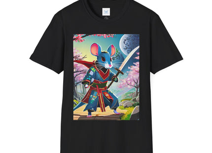 Cyber Samurai Rat Softstyle T-Shirt