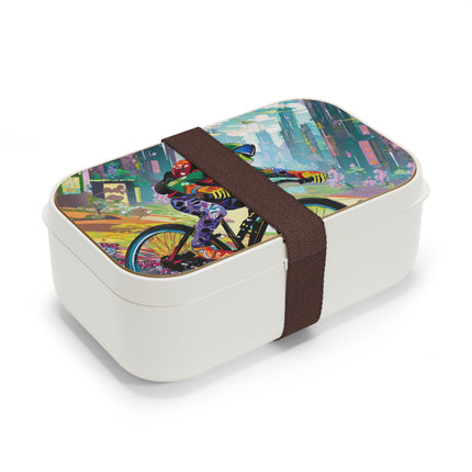 Cyberpunk Frog Bento Lunch Box