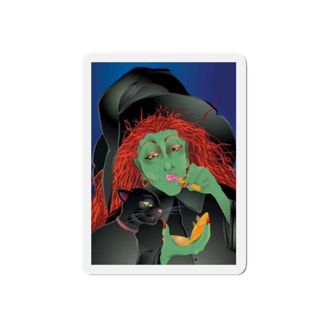 Mirror, Mirror A Witch's Touch Die-Cut Magnets (5 Sizes)