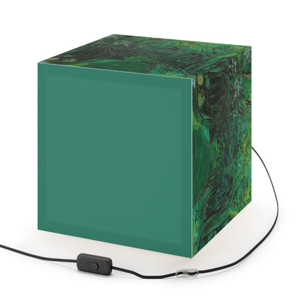 Route en forêt by Raoul Dufy Light Cube Lamp