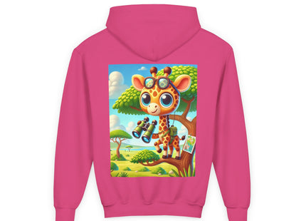 Giraffe Lookout Youth Heavy Blend Hooded Sweatshirt