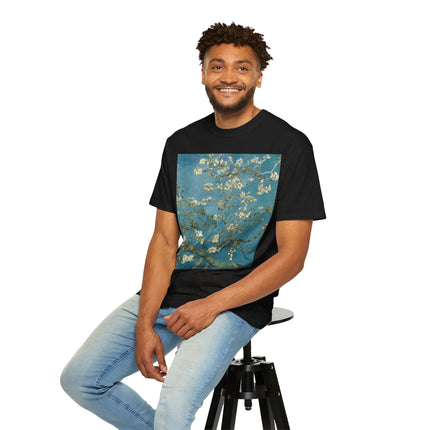 Almond Blossom by Vincent van Gogh Unisex Garment-Dyed T-shirt
