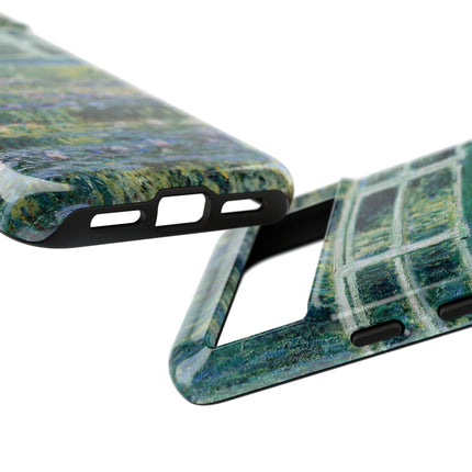 Water Lilies and Japanese Bridge by Claude Monet Phone Cases