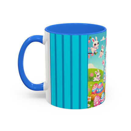 Springtime Kitten’s Easter Joy Colorful Mugs (11oz, 15oz)