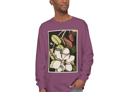 Natural History Plate 61 by Mark Catesby Garment-dyed Long Sleeve T-Shirt