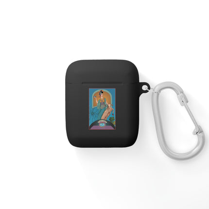 March & Aquamarine AirPods Case — Gem Series by Sofia Chiostri