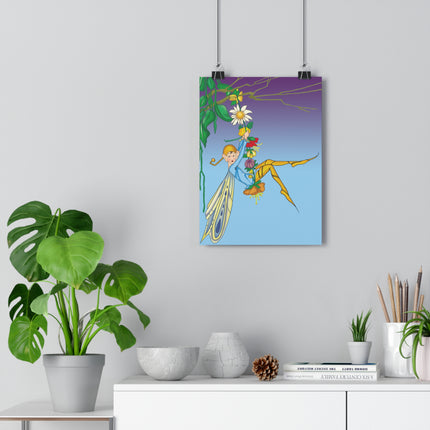 A Fairy's Delight Giclée Art Print