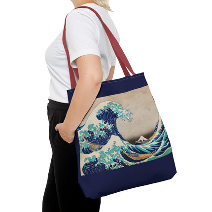 The Great Wave off Kanagawa by Katsushika Hokusai Tote Bag (AOP)