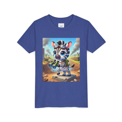 Zebra Lookout Youth Short Sleeve Tee