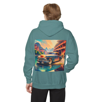 1953 Buick Roadmaster Unisex Garment-Dyed Hoodie