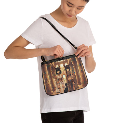 The Egyptian Priestess Cats Shoulder Bag – Temple Guardians & Ancient Grace