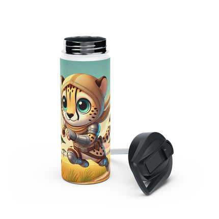 Swift Cheetah Stainless Steel Water Bottle, Standard Lid